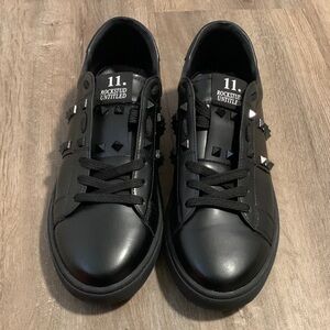 Valentino Garavani Black Rockstud Sneakers
